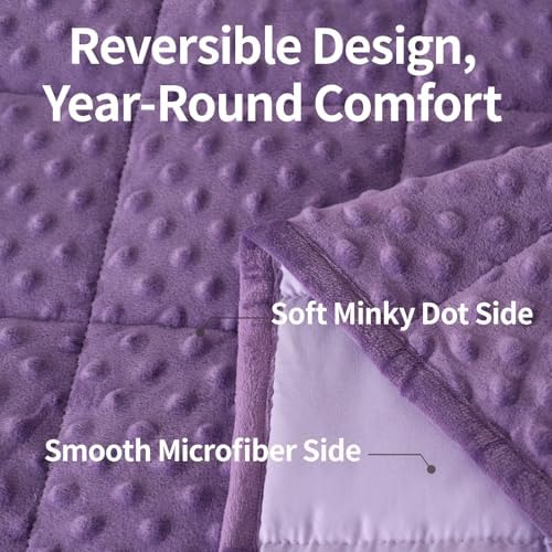 Mr. Sandman Weighted Blanket for Adults, Queen Size 20 lbs, 60 x 80 Inches - Image 2