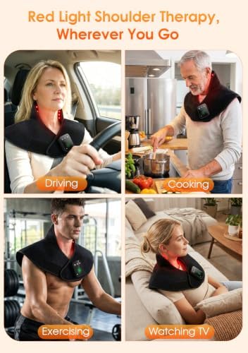 Red Light Therapy for Neck Shoulder Pain Relief,Infrared Light Therapy - Image 6