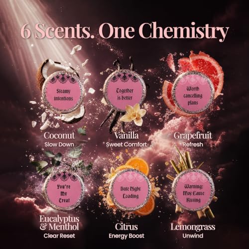 Shower Steamers Aromatherapy 12 Pack for a Steamy Date Night for Two, Engagement Gifts for Couples, Anniversary Present for Men and Women, Wedding Gifts - Image 2