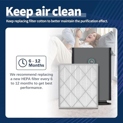 HE401 True HEPA Replacement Filter Compatible with Shark Air Purifier - Image 6