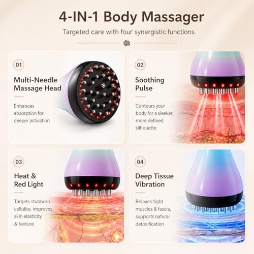 Lymphatic Drainage Massager,Anti Cellulite Massage Tool - Image 2