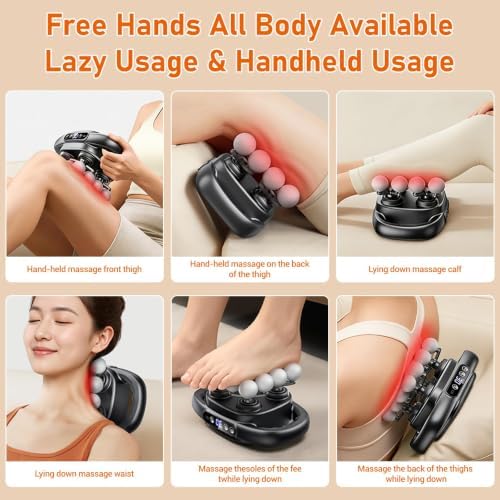 16 Mini Head Massage Gun, Valentine's Day Gifts, Portable Massager for Muscle Pain Relief, Neck Back Shoulder Legs, Quiet Deep Tissue Massager for Home Office, Ideal Gift for Women & Men - Image 6