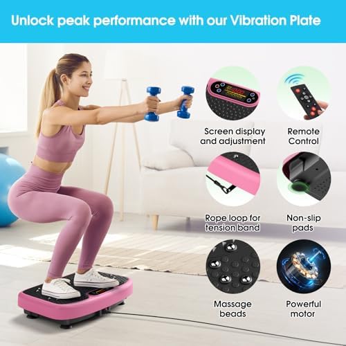 SoftGym Vibration Plate Exercise Machine for Lymphatic Drainage & Fitness - Image 3