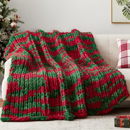 Negwoo Chunky Knit Throw Blanket, Knitted Throw Chenille Yarn, 50"*60" by Unknown