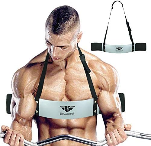 Arm Blaster for Biceps & Triceps Dumbbells & Barbells Curls Muscle Builder Bicep Isolator for Big Arms Bodybuilding & Weight Lifting Support for Strength & Muscle Gains by Be Smart by Unknown