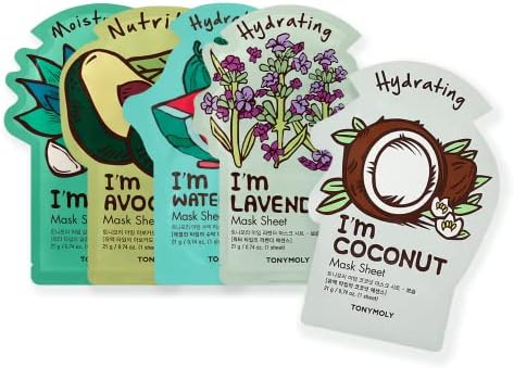TONYMOLY I'm Face Sheet Masks - Hydrating & Soothing Korean Skincare by Unknown