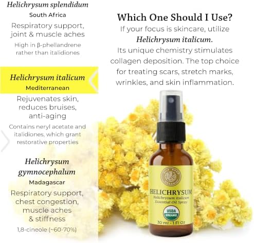 Silk Road Organic Helichrysum Italicum Essential Oil Spray, USDA Certified - Image 6