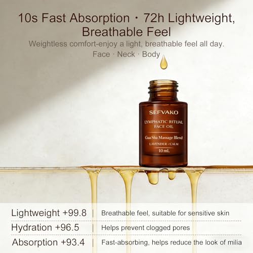 Lymphatic Contour Face Brush with Oil, Soft Bristles & Jade Gua Sha - Image 6