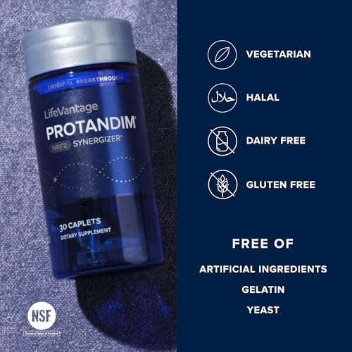 Protandim Nrf2 Synergizer – Cellular Health & Antioxidant Support Supplement – Healthy Aging Formula with Turmeric, Ashwagandha, Green Tea & Milk Thistle – 30 Capsules - Image 5