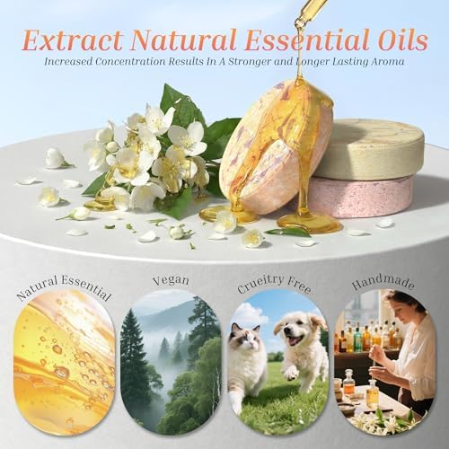 Shower Steamers Aromatherapy Gifts for Women, Relief 8 Pack - Image 5