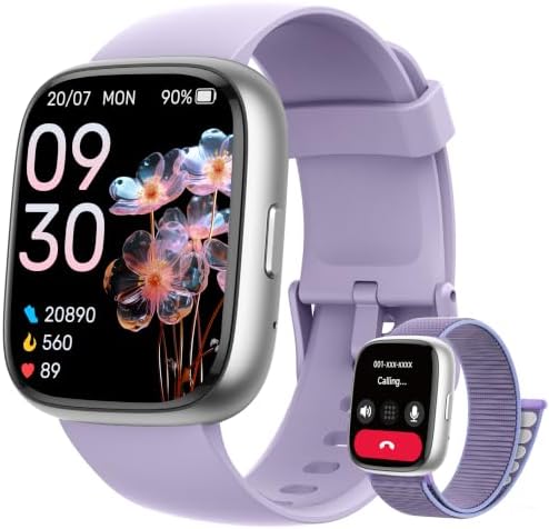Smart Watch for Women Men, 2026 Upgrade Smartwatch [2 Bands, 44mm case], 1.83" Fitness Tracker Watch Alexa Built-in, Make/Answer Call, HR Sleep Stress Monitor, IP68 Waterproof Step Counter Watch by LODIMEKE