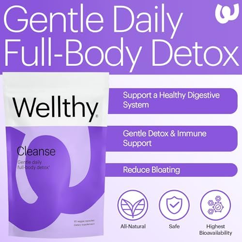 Wellthy Gut Cleanse Detox & Immune Support for Weight Loss - Women and Men - Image 2