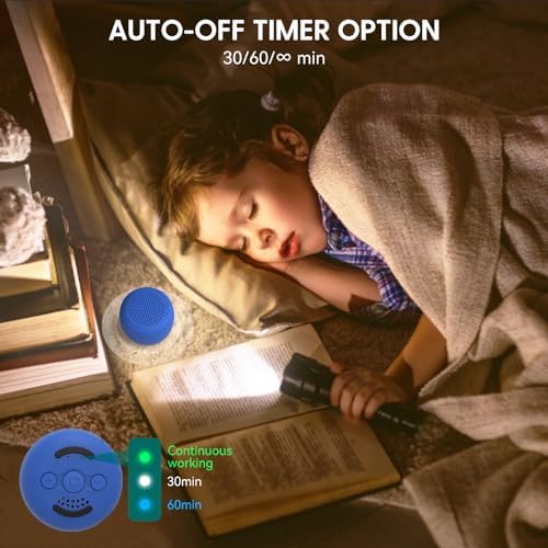 Babelio Pocket Mini Portable White Noise Machine for Travel, 15 Sounds - Image 6