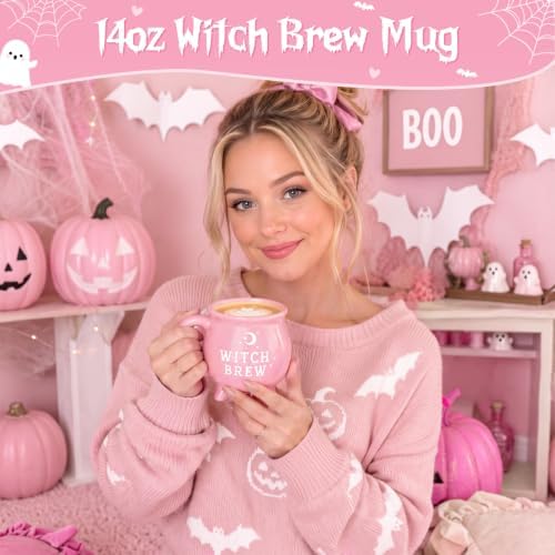 Halloween Boo Basket for Women, Cute Halloween Boo Basket Stuffers with Witch Brew Mug, Boo Blanket & Relaxing Spa Gift Set for Teen Girls, Mom, Wife, Sister & Friends - Image 4