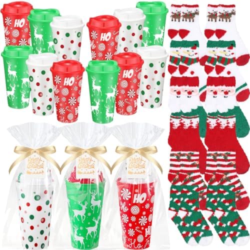 Glitopper 24 Sets/ 97 Pcs Christmas Bulk Gifts for Women Coworkers by Glitopper