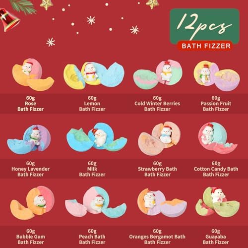 Valentines Day Gifts for Women - Bath Bomb with Surprise Inside, Bath Bomb Gift Set for Sister, Wife, Mom, Son, Daughter｜Spa Gift Set Christmas Gift Idea for Boys Girls Gifts - Image 2