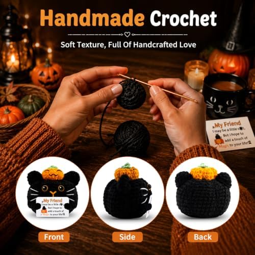 Halloween Boo Basket Stuffers For Women Men, Cute Halloween Black Cat Gifts - Image 5