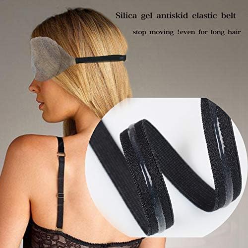 3D Eye mask for Sleeping,Machine Washable, Sleep Mask for Women, Blinder Blindfold Airplane (Black+Purple) - Image 6