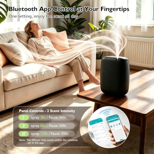 Waterless Essential Oil Diffuser Cold Air Scent Diffuser for Home Hotel - Image 4