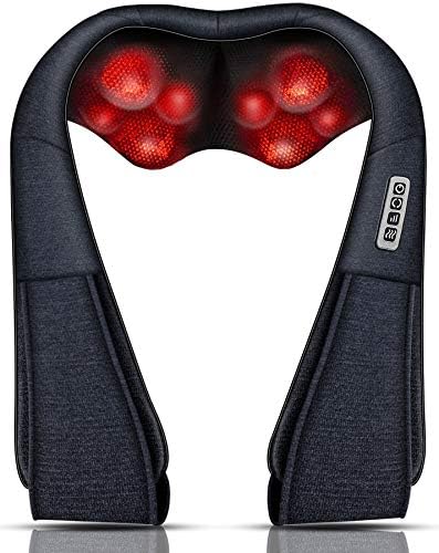 Mo Cuishle Gifts for Women, Shiatsu Back Shoulder & Neck Massager with Heat by MoCuishle