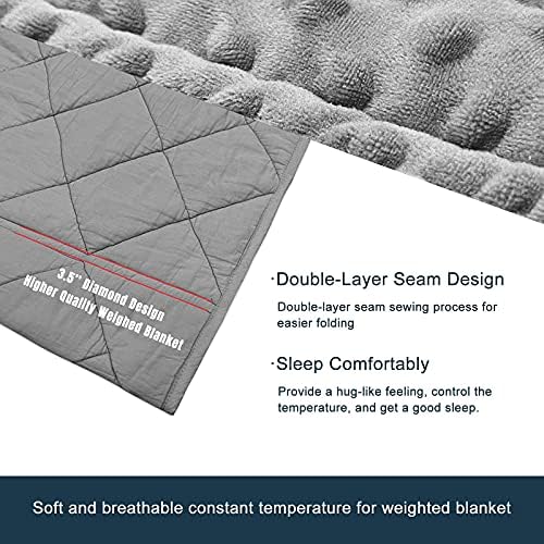 MAXTID Weighted Blanket for Kids, 7 lbs, 41x60, Heavy with Glass Beads - Image 6