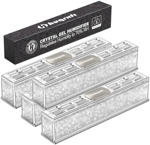 Pre-Filled Cigar Humidifier (4-pack)– Ready-to-Use Crystal Gel Humidifier, Cigar Humidor Accessories, Maintains Ideal 65-70% Cigars Humidity by Unknown