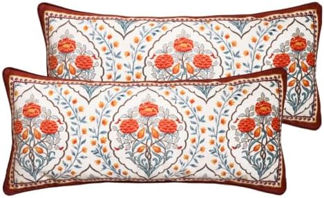 patdrea Designer Velvet Throw Pillow Cover,Set of 2,12"x28"-Moritz B by patdrea