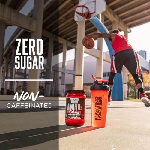 BSN Amino X EAAs, Muscle Recovery & Endurance, 10g Essential Amino Acids, 5g BCAAs, Zero Sugar, Caffeine Free, Strawberry Dragonfruit, 13.2oz, 25 Servings - Image 4