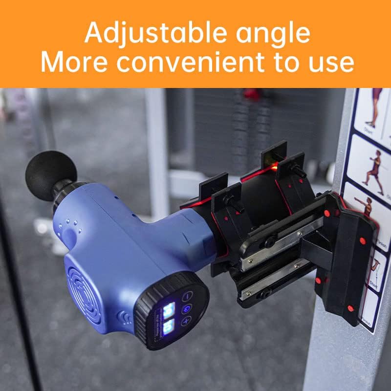 Hand-Free Massage Gun Holder for Back, Percussive Muscle Massage Gun Mount for Self-Massage， Compatible with Most Massage Guns, for Hard to Reach Areas, Mechanical Structure adapts to Most venues - Image 5