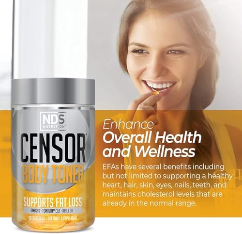 Censor NDS Nutrition CLA Fat Loss Formula - 90 Liquid Softgels - Image 4