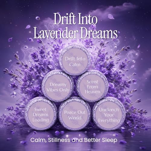 Lavender Shower Steamers Aromatherapy 6 Pack, Shower Bombs for Women Sleep, Self Care Gifts for Women, Spa Gifts, Lavender Spa for Deep Sleep - Image 2