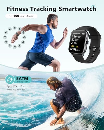 Smart Watches for Women Men, Alexa Smart Watch for Android Phones/iPhones - Image 5