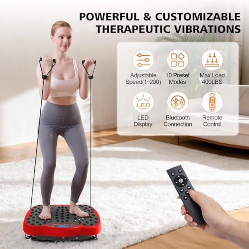Vibration Plate Exercise Machine for Whole Body Lymphatic Drainage - Image 2