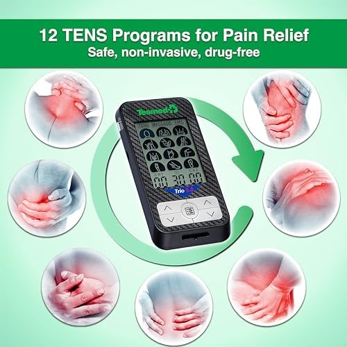 TESMED Trio 6.5 TENS Unit & EMS Muscle Stimulator, USB Rechargeable - Image 3