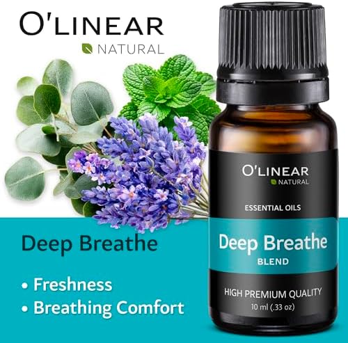 O'linear Essential Oils 6 Blends Set - Perfect for Humidifiers and Diffusers, Aromatherapy Diffuser Oils Scents, Essential Oil Kit for Home Use, Essential Oil Pack with Various Scents - Image 4