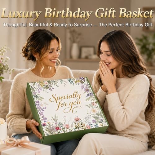 Self Care Gifts for Women Birthday Gifts for Her, Gift Basket Get Well Soon Gift, Thinking of You Gift Set Care Package Spa Gift for Women, Gift Box for Adults Mom Sister - Image 2