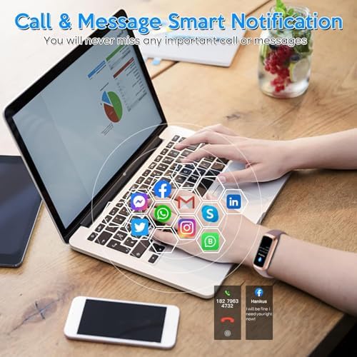 Fitness Tracker,2025 Smart Watch with Blood Pressure Heart Rate & Sleep Monitor IP67 Waterproof Step Calorie Counter Pedometer Fitness Activity Watch for Men Women Android iOS Phone (Purple) - Image 5