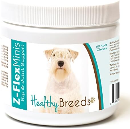 Healthy Breeds Sealyham Terrier Z-Flex Minis Hip and Joint Support Soft Chews 60 Count by HealthyBreeds