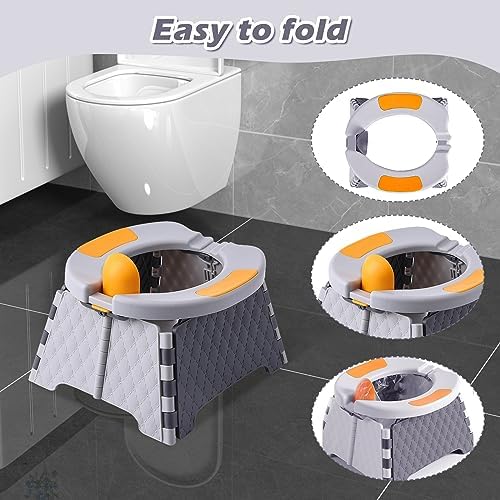 Travel Potty for Toddlers, Portable Foldable Toilet Training Seat - Image 2