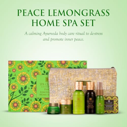 SPA CEYLON PEACE Home Spa Set Ayurvedic Pampering Kit | Calming and Relaxing the Senses | Ayurveda | Spa Gifts - Image 4