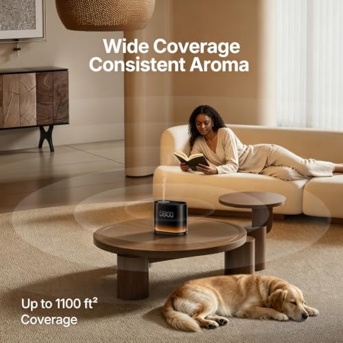 Smart Waterless Essential Oil Diffuser with 4 Hotel‑Inspired Oils - Image 3