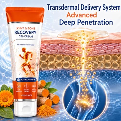 Professional Joint & Bone Gel-Cream,Fast Absorbing Cooling Lotion Comfortable for Mobility Support - Image 4