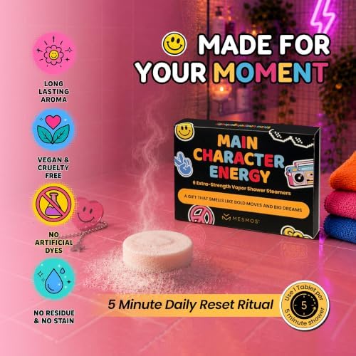 Shower Steamers Aromatherapy 6 Pack, Teen Girl Gifts, Trendy Stuff for Teens, Gifts for Teenage Girls and Boys - the Trendy Pick that Wows Even a Picky Recipient - Image 3