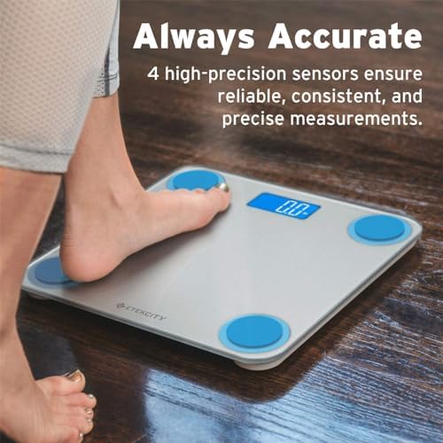 Etekcity Scale for Body Weight, Digital Bathroom Weighing Machine for People, Large and Easy-to-Read Backlight Display, Accurate with High Precision Measurements, Durable Tempered Glass, 400 lbs - Image 4
