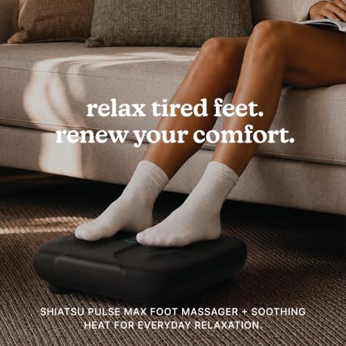 Homedics Shiatsu Pulse Max Foot Massager with Heat & Deep Kneading - Image 2