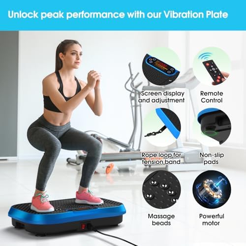 SoftGym Vibration Plate Exercise Machine for Lymphatic Drainage & Fitness - Image 3