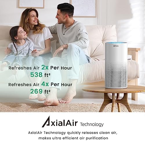 Afloia Smart Air Purifier for Home Large Rooms Bedroom, Up to 1,076 sq ft - Image 3