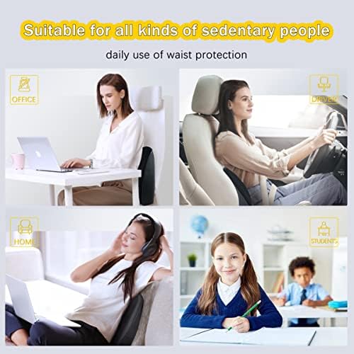 Super Soft Lumbar Support Pillow for Car, 100% Memory Foam Lumbar Pillow - Image 5