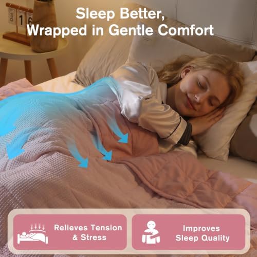 Topblan Cooling Weighted Blanket for Adults, 20lbs 60 x 80 for Summer - Image 2