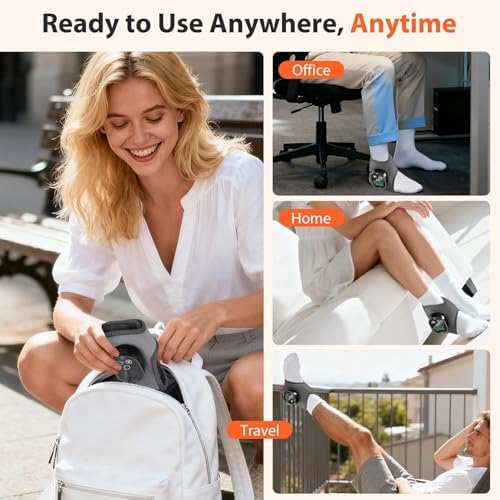 Ankle Massager with Heat for Neuropathy Plantar Fasciitis Pain Relief - Image 6